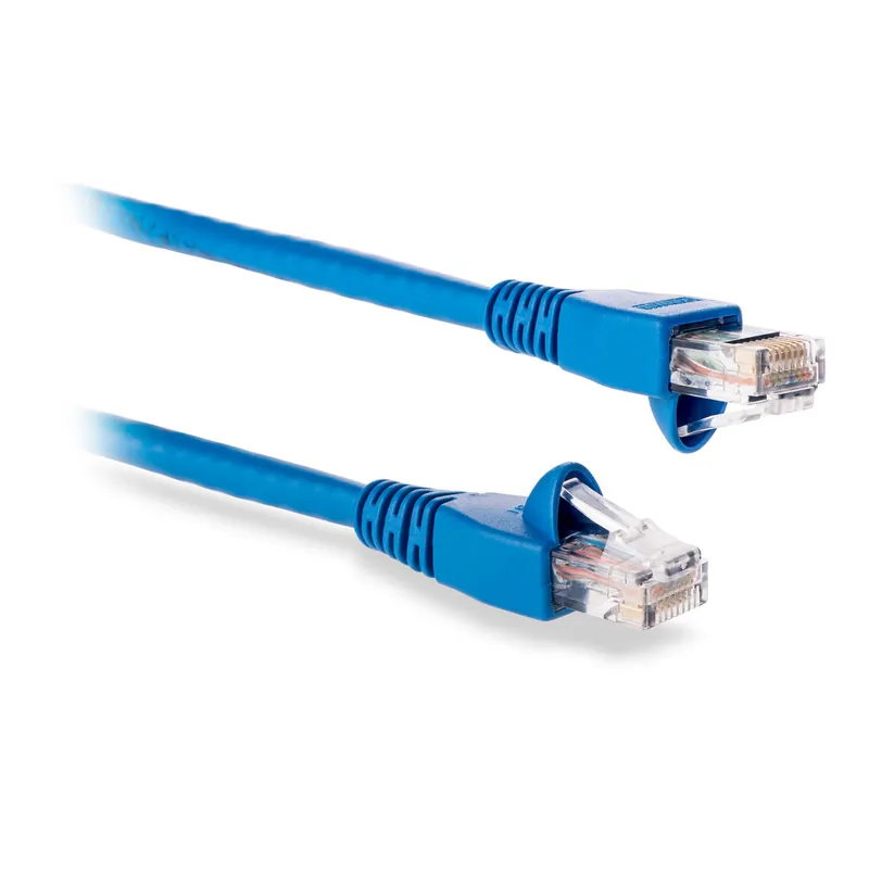 Signamax C5E-114BU-3FB Category 5e Patch Cord, Blue Snag-Proof Boot, 3 ft.