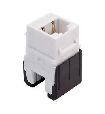 ONQ WP346AWH CAT6A RJ45 Quick Connect Keystone Insert - White