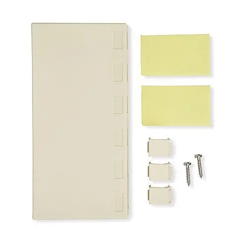 Belden AX102652 KeyConnect Side-Entry Box 2-Ports White
