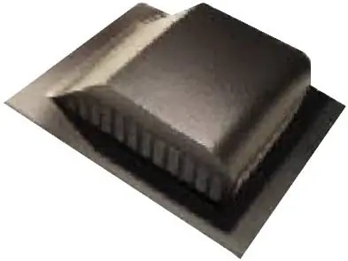 Lomanco 750B Aluminum Roof Louver Black - Pack of 6