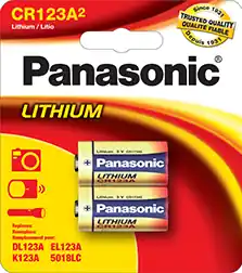 BATORAY CR-123APA/2B 3V Lithium-Ion Battery 2PK