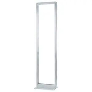 Ortronics OR-19-84-T2SDB Q-Series Standard EIA 2-Post Equipment Rack Floor Mount Aluminum 45 RU 84 H x 15 in. D Black