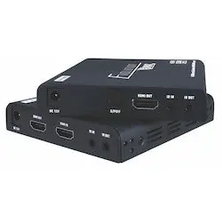 VANCO EVEX4K70 4K HDMI Extender W/ Digital Audio Breakout, HDMI Loop-Out, IR And Poe