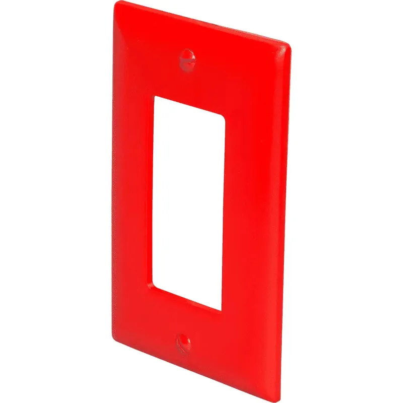 Pass & Seymour TP26RED Decorator Openings, One Gang, Red