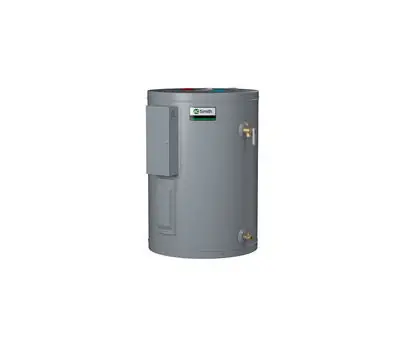 A. O. Smith DEL1010A011000102 Dura-Power 10 Gallon Light-Duty Lowboy Commercial Electric Water Heater