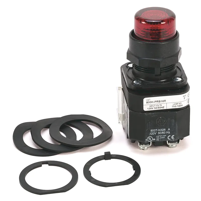 Rockwell Automation 800H-QRB10G Momentary Contact Push Button 120V AC