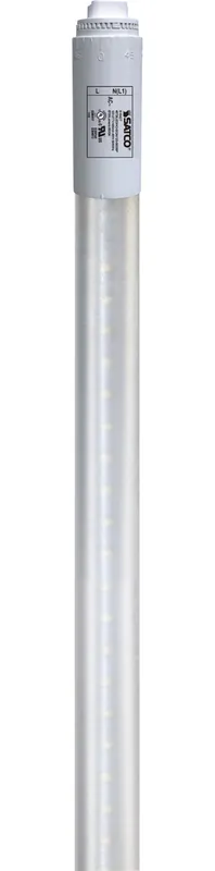 Satco S16427 48 Watt T8 LED 6500K 6700 Lumens 120-277 Volt Double Side LED Type B Ballast Bypass Single Ended Wiring