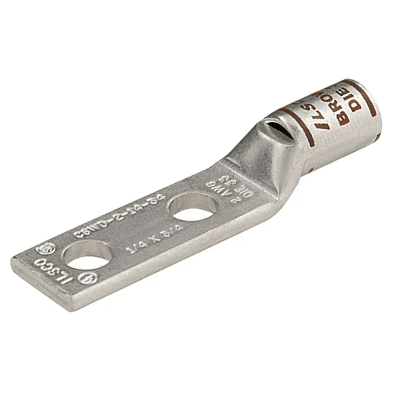 ILSCO CSWD-350-38-1 Surecrimp Copper Compression Lug 350 KCMIL 2 Holes 3/8 Inch Bolt Size