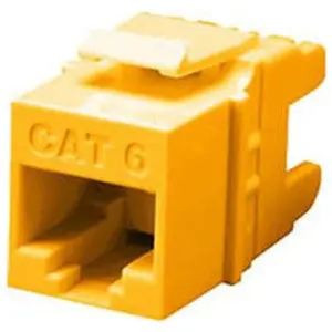 Allen Tel AT66EZ-16 Cat 6 E-Z Jack Module Orange