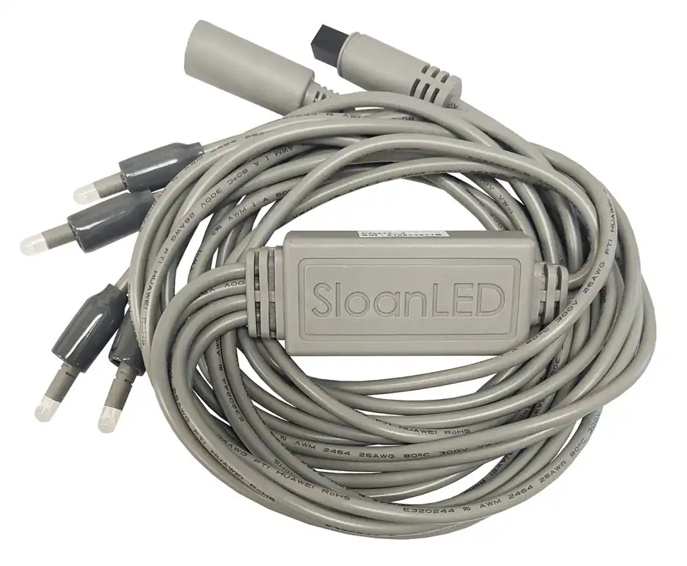 Sloan LED 701564-4-F-XL Quad RGB 38 LED Assembly