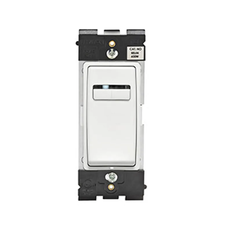 Leviton REL06-1WW RENU 600W - 120VAC Incandescent, 150W LED/CFL Dimmer for Single Pole, 3 Way or More Applications with White LED Indicator and Brightness Display