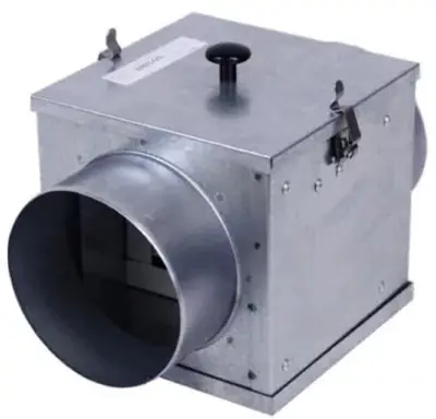 S&P FB4 Soler & Palau Filter Box For 4 Inch Duct Connector