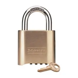 Master Lock 176KAP164 Combination Padlock, Keyed Alike, Resettable, 2 Width