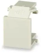 Signamax CMK-BL-DI Blank Keystone Module Dark Ivory