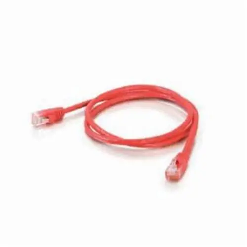 Legrand 576-130-010 QUIKTRON CAT 6 BOOTED 10' RED