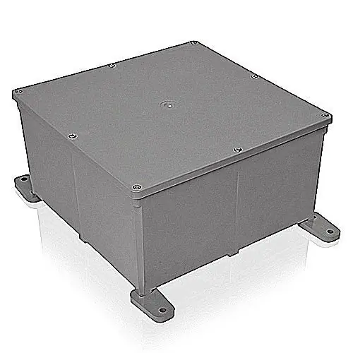 ABB E989R-UPC Carlon Mounting Box 12x12x6 Inches 2-Pack Gray