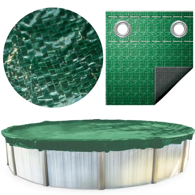 Swimline PCO1224 Supreme Guard Heavy Duty Winter Pool Cover for 21 FT Round Pools