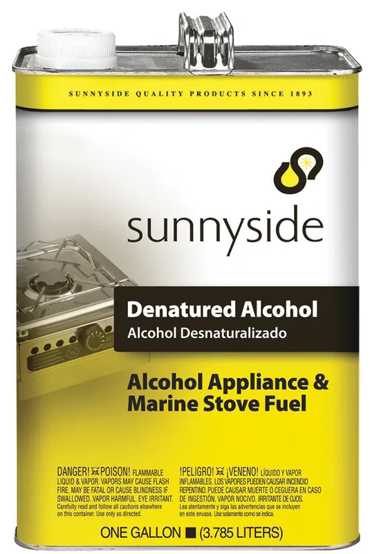 Sunnyside 834G1 Clear Denatured Alcohol Thinner 6/PK