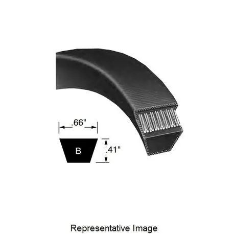 Bando B34 Power King Multi V-Belt 37 in