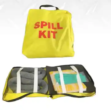 Diamond M DM-SC50320-U Spill Kit, 5 gal, Zip Bag, Yellow