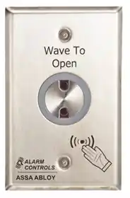 Alarm Controls NTS-1 No Touch Sensor Single Gang Wall Plate NTS-1