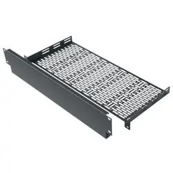 Middle Atlantic UFA-8-F2 Rackshelf 1 RU 8 inches Depth with 2 RU Faceplate