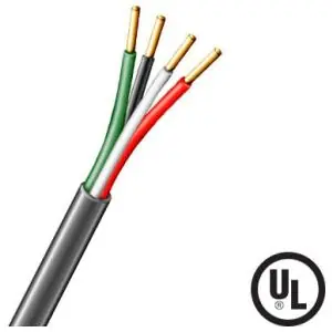 Aiphone 87180450C Wire 18 AWG 4 Conductor 500 ft. Reel