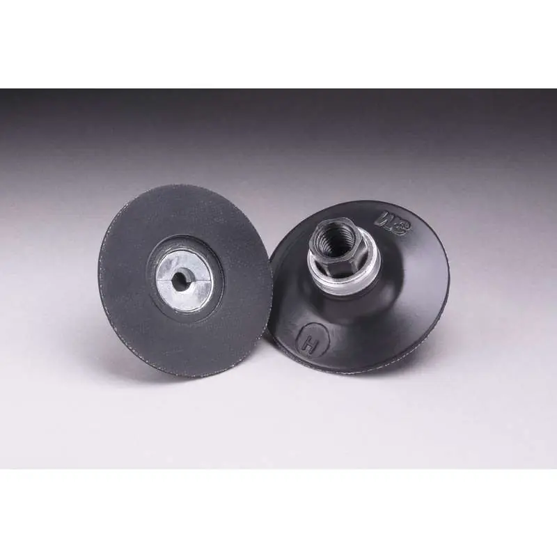 3M 7100030138 Roloc Disc Pad TR 55765, Soft, 3 in x 5/8 in-11 Internal