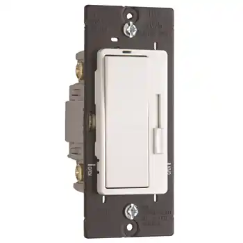Legrand HCL-453PTC Pass & Seymour 450 W 120 VAC 1-Pole 3-Way Ivory/White/Light Almond Dimmer