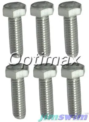 Carvin 14074306R6 Hex Bolt 5/16-18 x 1 inch Long Set of 6