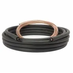 Mueller Industries LS30614D 3/8 Inch x 7/8 Inch Lineset, 1/2 Inch Insulation, 30 ft