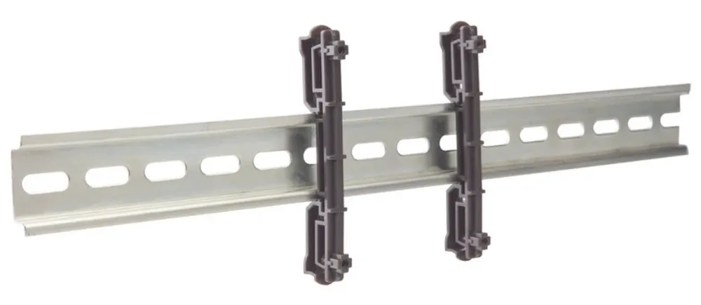 INNER RANGE 999028 DIN RAIL MOUNT CLIPS PACK OF 2 SUITABLE FOR 35MM RAIL