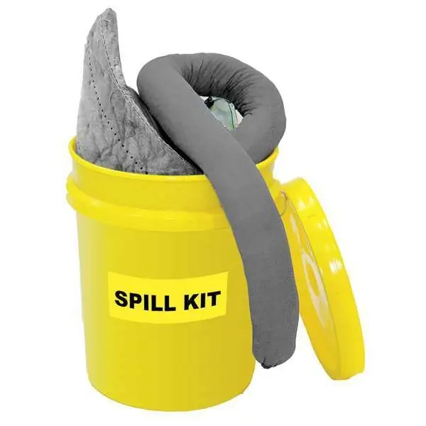 Spilfyter 455304 Sorbent Bucket Spill Kit Universal