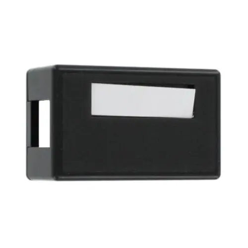 Leviton 41089-1EP QuickPort Surface Mount Box Plenum Rated 1-Port Replacement 41089-1EP