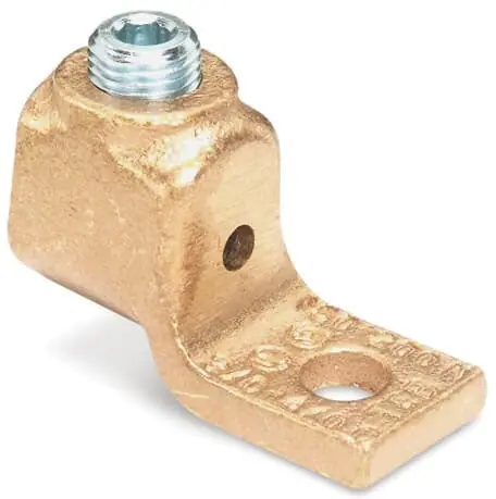 Blackburn 31009 Mechanical Cable Lug 1-2/0 1Bolt Cop Lug