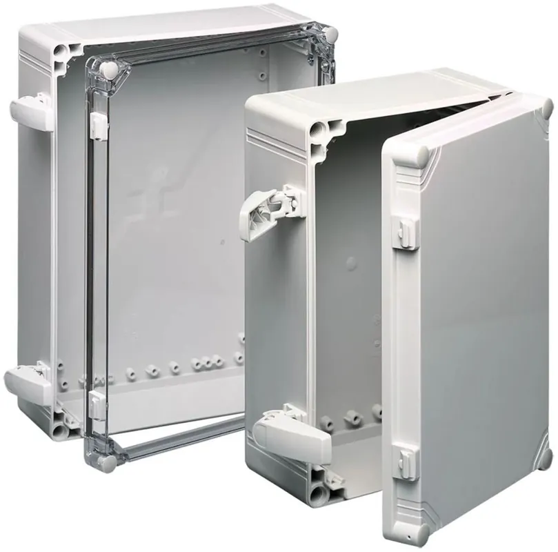 nVent HOFFMAN Q402018PCICC QLine I Enclosure Clear Cover Type 4X, 400x200x180mm, Polycarbonate