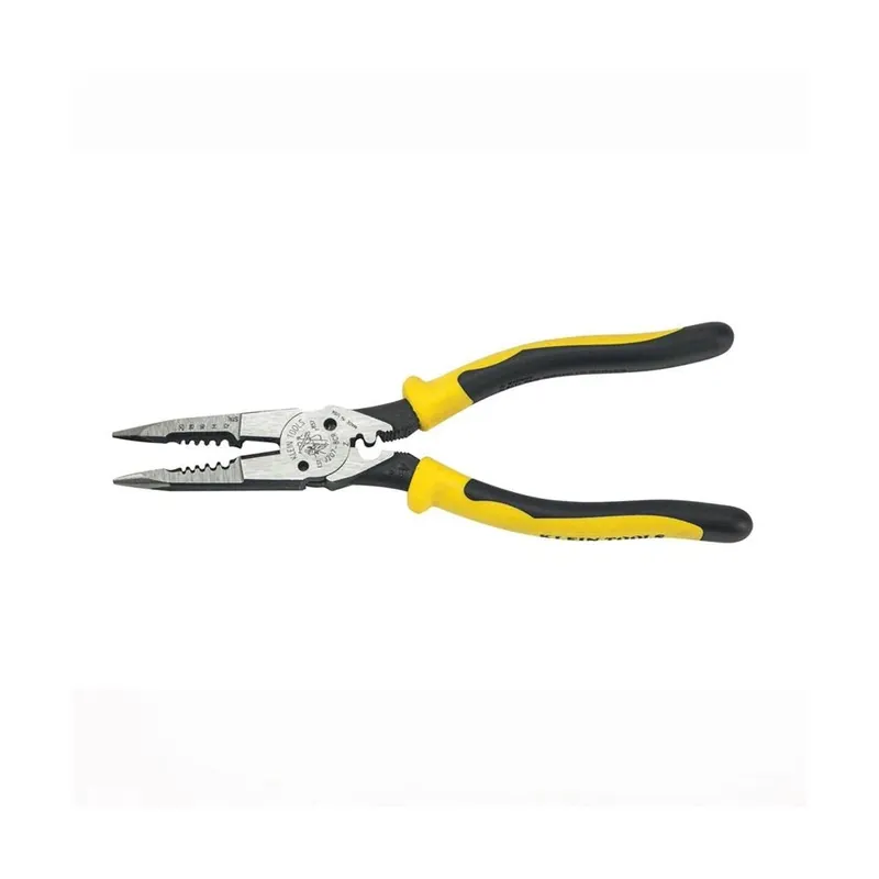 Klein Tools KLE-J207-8CR All-Purpose Needle Nose Pliers with Crimper