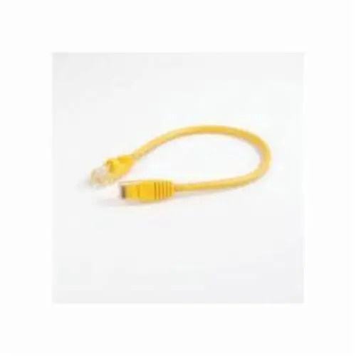 Legrand 576-115-010 QUIKTRON CAT 6 PATCH CORD YELLOW 10'