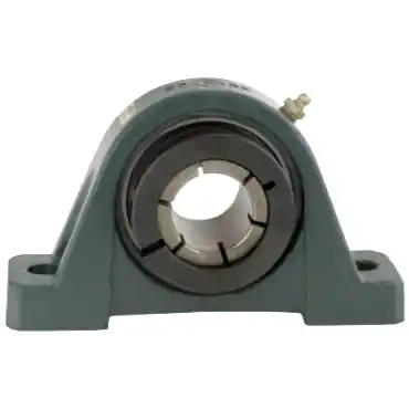 Dodge P2B-DLM-307 Pillow Block Ball Bearing Unit - 2-Bolt Base, 3-7/16 in Bore, Cast Iron Material, Non-Expansion Bearing (Fixed)