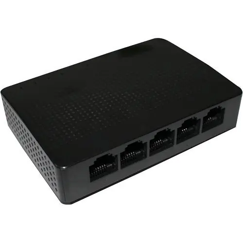 UltraTech 0E-5PGIGUN 5-Port Gigabit Unmanaged Ethernet Switch