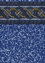 Ocean Blue 260021B52 Crystal Wave 21' Round 52 Tall Uni-Bead Above Ground Liner
