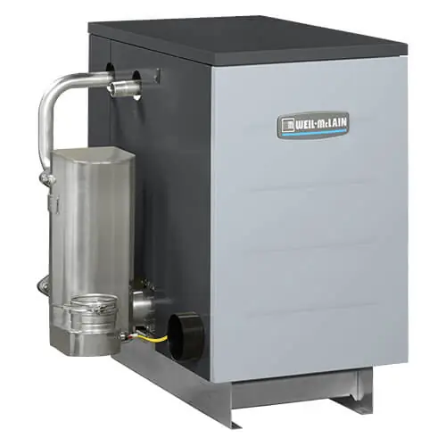Weil-McLain 382200610 GV90+3 Gas Boiler Water Condensing High Efficiency with Taco Circulator 007 91.9% EF Replacement MPN
