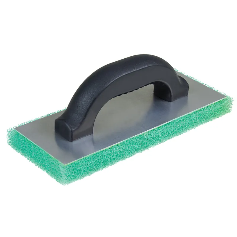 Kraft HC132F Kraft 10 x 4 x 3/4 Green Fine Texture Float with Pl Handle