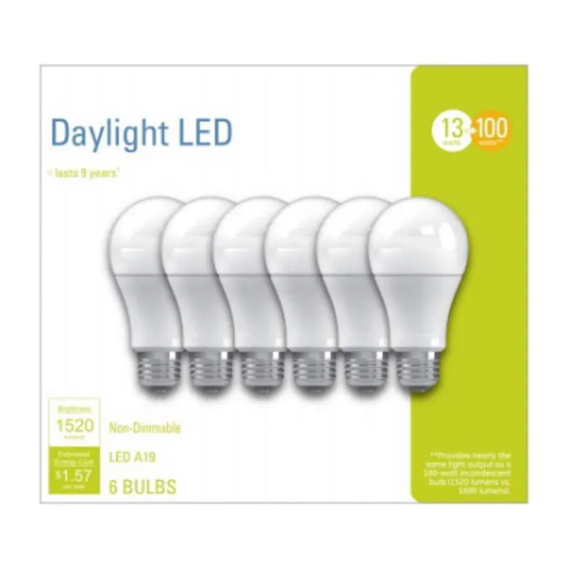 True Value 93098310 6PK 13W DAY A21 BULB