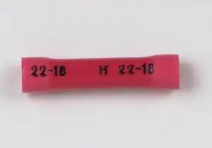 Peco Fasteners C20080 Vinyl Butt Splice 22-18 100pk