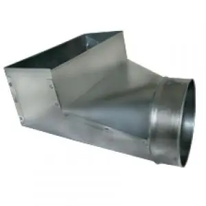 Southwark Metal MFG CO 24RWE6126 24R 6X12X6 90 Boot W/Ears