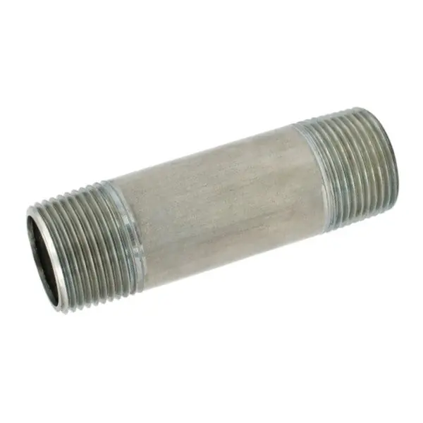 Legend Valve 304-052 Nipple 3/8 In 8 In L 304 Stainless Steel SCH 40/STD