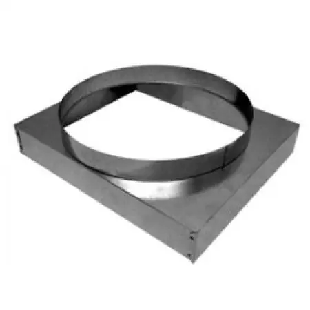 SOUTHWARK METAL 27712128 Register Box 8 in Collar 12X12X8 Hot Dipped Galvanized