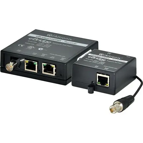 Altronix EBRIDGE100STR EoC Single-Port Adapter Kit 100Mbps PoE+ Replacement eBridge4SK