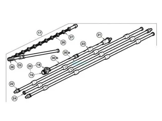Hayward TVX7000HA-01 Hose Kit
